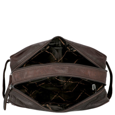 The Chesterfield Brand Stefan - Kulturbeutel Leder 29 cm (brown) - Markenkoffer