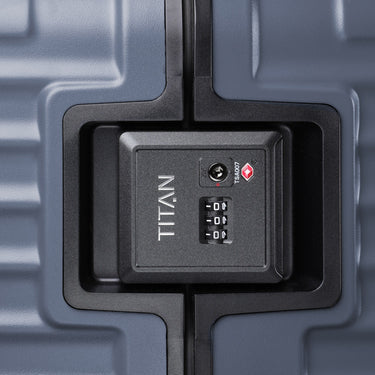 TITAN OVERSEAS - 4 - Rollen - Kabinentrolley S 55/20 cm (midnight blue) - Markenkoffer