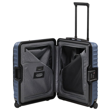 TITAN OVERSEAS - 4 - Rollen - Kabinentrolley S 55/23cm mit Vortasche (midnight blue) - Markenkoffer
