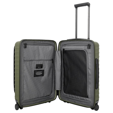 TITAN UPGRADE - 4 - Rollen - Kabinentrolley S 55/23 cm mit Vortasche (forest green) - Markenkoffer