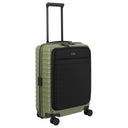 TITAN UPGRADE - 4 - Rollen - Kabinentrolley S 55/23 cm mit Vortasche (forest green) - Markenkoffer