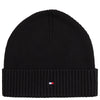 Tommy Hilfiger Flag - Gorro y bufanda 2 piezas (color: negro)
