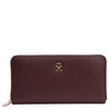 Tommy Hilfiger Icon - Cartera 12 tarjetero 19 cm (color: marzemino)