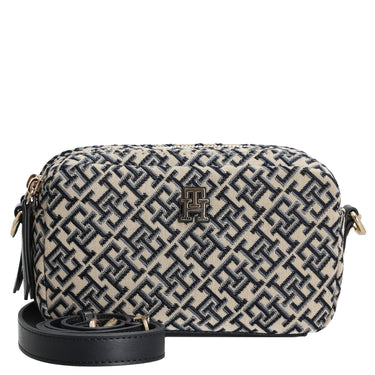 Tommy Hilfiger Jacquard Camera - Umhängetasche (space blue) - Markenkoffer