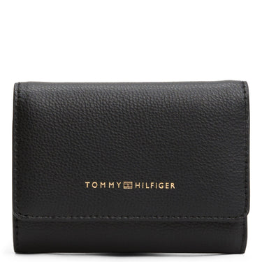 Tommy Hilfiger Logotape Trifold - Geldbörse 6cc 12 cm (schwarz) - Markenkoffer