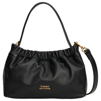 Tommy Hilfiger Soft Leather - Umhängetasche 22 cm (black)