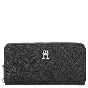 Tommy Hilfiger TH Emblem - Geldbörse L 12 cc 19 cm (schwarz) - Markenkoffer