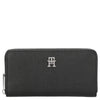 Tommy Hilfiger TH Emblem - Cartera L 12 cc 19 cm (negro)