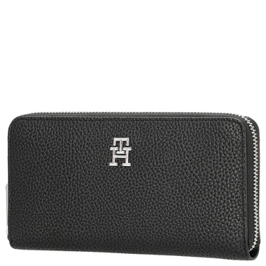 Tommy Hilfiger TH Emblem - Geldbörse L 12 cc 19 cm (schwarz) - Markenkoffer