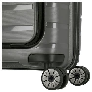 Travelite Air Base - 4 - Rollen - Kabinentrolley mit Vortasche S 55 cm (anthracite) - Markenkoffer