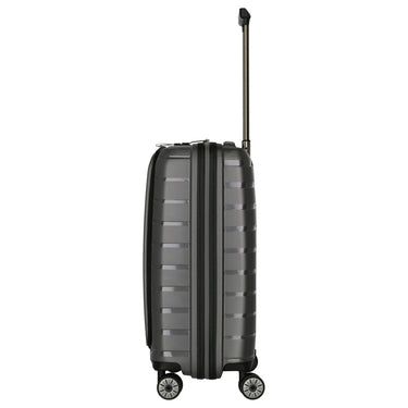 Travelite Air Base - 4 - Rollen - Kabinentrolley mit Vortasche S 55 cm (anthracite) - Markenkoffer