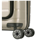 Travelite Air Base - 4 - Rollen - Kabinentrolley mit Vortasche S 55 cm (champagner) - Markenkoffer