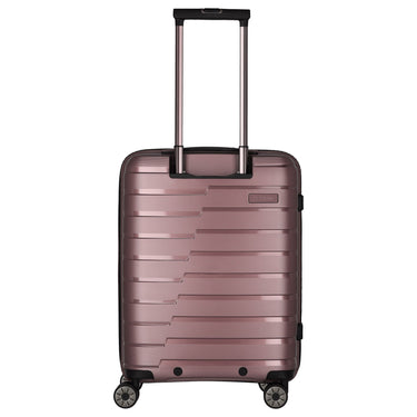 Travelite Air Base - 4 - Rollen - Kabinentrolley mit Vortasche S 55 cm (flieder) - Markenkoffer