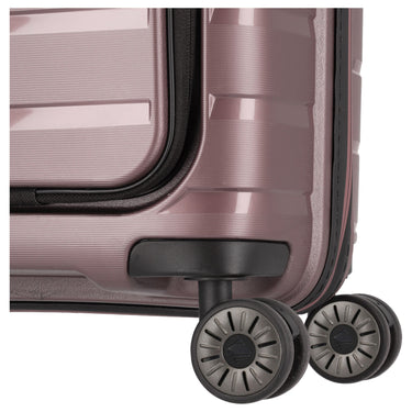 Travelite Air Base - 4 - Rollen - Kabinentrolley mit Vortasche S 55 cm (flieder) - Markenkoffer