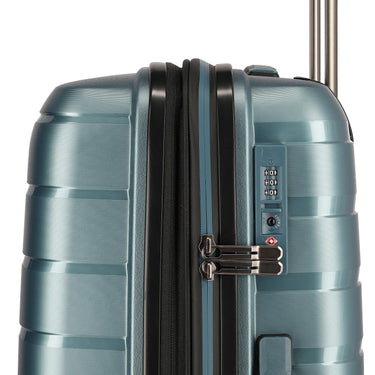 Travelite Air Base - 4 - Rollen - Kabinentrolley S 55 cm (iceblue) - Markenkoffer
