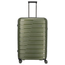 Travelite Air Base - 4 - Rollen - Trolley 77 cm L (olive) - Markenkoffer