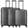 Travelite Air Base - 4-Rollen-Trolley Set 3tlg. erw. (anthracite)