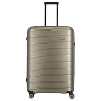 Travelite Air Base - 4-Rollen-Trolley Set 3tlg.  L/M/S Vortasche (champagner) - Ansicht 2