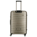 Travelite Air Base - 4-Rollen-Trolley Set 3tlg.  L/M/S Vortasche (champagner) - Ansicht 5