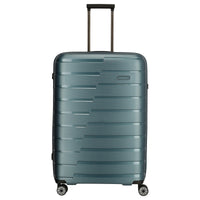 Travelite Air Base - 4-Rollen-Trolley Set 3tlg.  L/M/S Vortasche (iceblue) - Ansicht 2