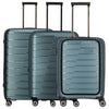 Travelite Air Base - Juego de trolley con 4 ruedas 3 piezas L/M/S Vortasche (iceblue)