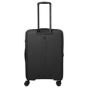 Travelite Air Stripe - 4 - Rollen - Trolley 66 cm erw. (black) - Markenkoffer