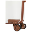 Travelite Bali - 4 - Rollen - Kabinentrolley S 55 cm (weiß/cognac) - Markenkoffer