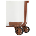 Travelite Bali - 4 - Rollen - Trolley M 67 cm (weiß/cognac) - Markenkoffer