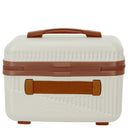 Travelite Bali - Beautycase 36 cm (weiß/cognac) - Markenkoffer