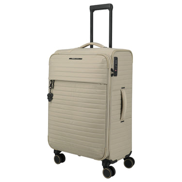 Travelite BARBARA Stepp - 4 - Rollen - Trolley M 68 cm erw. (satin nude, 68 cm) - Markenkoffer