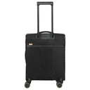 Travelite BARBARA Stepp - 4 - Rollen - Trolley S 55 cm erw. (schwarz, 55 cm) - Markenkoffer