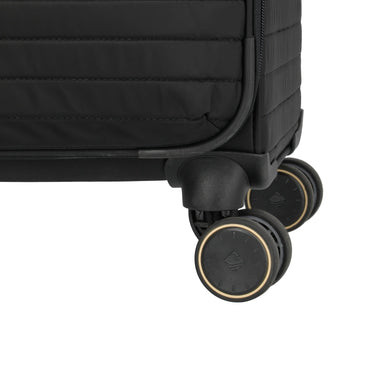 Travelite BARBARA Stepp - 4 - Rollen - Trolley S 55 cm erw. (schwarz, 55 cm) - Markenkoffer