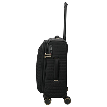 Travelite BARBARA Stepp - 4 - Rollen - Trolley S 55 cm erw. (schwarz, 55 cm) - Markenkoffer
