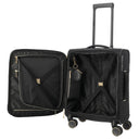 Travelite BARBARA Stepp - 4 - Rollen - Trolley S 55 cm erw. (schwarz, 55 cm) - Markenkoffer