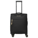 Travelite BARBARA Stepp - 4 - Rollen - Trolley S 55 cm erw. (schwarz, 55 cm) - Markenkoffer