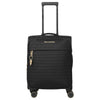 Travelite BARBARA Stepp - 4-Rollen-Trolley S 55 cm erw. (schwarz, 55 cm)