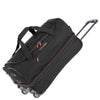 Travelite Basics - Bolsa de viaje con ruedas 51/64L 55 cm erw. (black)