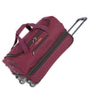 Travelite Basics - Bolsa de viaje con ruedas 51/64L 55 cm erw. (bordeaux)