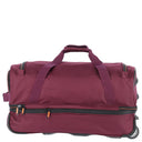 Travelite Basics - Rollenreisetasche 51/64L 55 cm erw. (bordeaux) - Markenkoffer