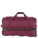 Travelite Basics - Rollenreisetasche 51/64L 55 cm erw. (bordeaux) - Markenkoffer