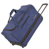 Travelite Basics - Bolsa de viaje con ruedas 51/64L 55 cm erw. (navy)