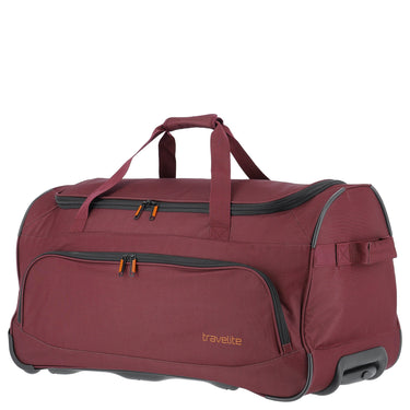 Travelite Basics Fresh - Rollenreisetasche 89L 71 cm (bordeaux) - Markenkoffer