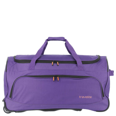 Travelite Basics Fresh - Rollenreisetasche 89L 71 cm (lila) - Markenkoffer