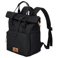 Travelite Basics Short Handle - Rolltop Rucksack 46 cm erw. (black) - Markenkoffer