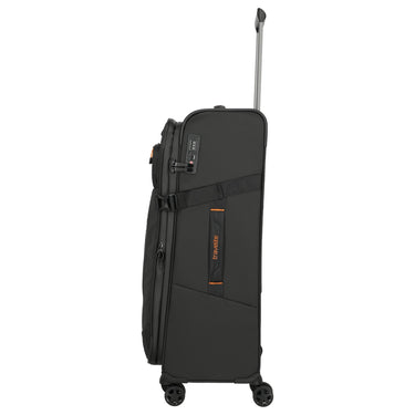 Travelite Briize - 4 - Rollen - Trolley L 78 cm erw. (schwarz) - Markenkoffer