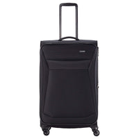 Travelite Chios - 4 - Rollen - Trolley L 78 cm erw. (schwarz) - Markenkoffer
