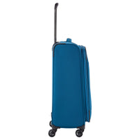 Travelite Chios - 4-Rollen-Trolley M 67 cm erw. (petrol) - Ansicht 5