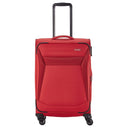 Travelite Chios - 4 - Rollen - Trolley M 67 cm erw. (rot) - Markenkoffer