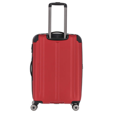 Travelite City - 4 - Rollen - Trolley erw. M 68 cm (rot) - Markenkoffer