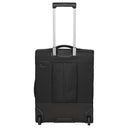 Travelite Crosslite - 2 - Rollen - Kabinentrolley S 54 cm erw. (black) - Markenkoffer